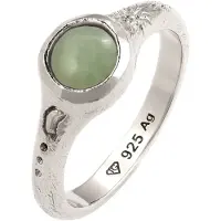 Haze&Glory Bague vert / argent