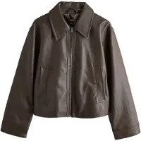 Next Veste mi-saison brun foncé
