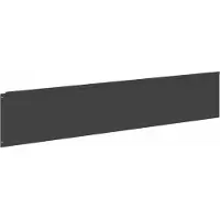vidaXL Bordure de jardin, 20 pièces, 100 x 22 cm, acier, noir