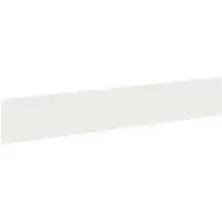 vidaXL Bordure de jardin, 30 pièces, 100 x 18 cm, acier, blanc