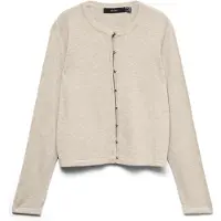 Vero Moda Cardigan 'VMHOLLY KARIS' beige chiné