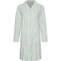 Pastunette Chemise de nuit 'Nordic' crème / vert foncé