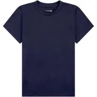 Schiesser Chemise de nuit 'Mix & Relax' bleu foncé / violet foncé