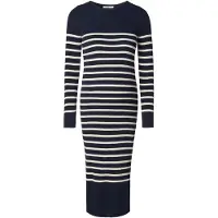 Noppies Robe bleu foncé / blanc