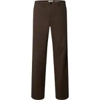 Selected Coupe Droite Chinos Homme Marron 38