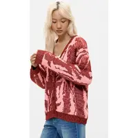 Desigual Cardigan rose / rouge