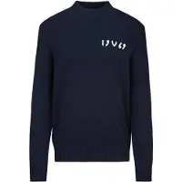 19V69 Italia Pull-over 'Anteo' bleu foncé