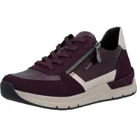Rieker Baskets basses pierre / bourgogne