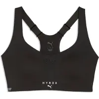 Puma Soutien-gorge de sport 'x Hyrox Pwrmode' noir / blanc