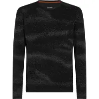 Icebreaker - Première couche en laine de mérinos - M Merino 260 Oasis Vertex LS Crewe Chillwave Black Obsidian J en Laine - Taille M - Noir