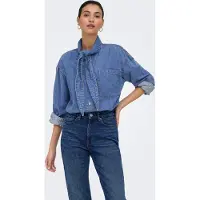 ONLY Chemisier 'ONLAlisia' bleu denim