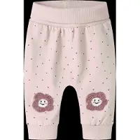 Name it Pantalon 'NBFLUELLE' marron / éosine / rose pastel / blanc