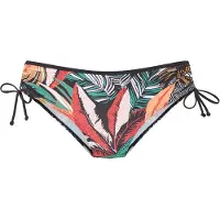 Sunseeker Bas de bikini jade / orange / noir / blanc