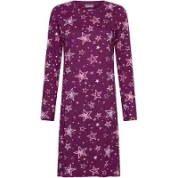 Rebelle Chemise de nuit 'Starlight Magic' violet foncé