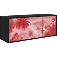 vidaXL Meuble TV mural AACHEN, 102 x 33 x 40 cm, fabriqué en panneaux de particules