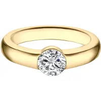 Trilani Bague jaune d'or