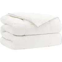 vidaXL , couette 200x220 cm, hiver, 450 GSM, laine australienne, blanche
