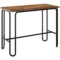 vidaXL Table de salle à manger, 100 x 50 x 75 cm, matériau de bois, bois de récupération, forme rectangulaire