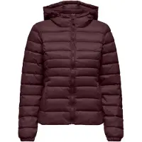 ONLY Veste mi-saison 'ONLTAHOE' lie de vin
