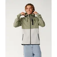 Rip Curl Anti Series Departed Full Zip Sweatshirt Vert XL Homme