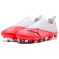Puma ULTRA 7 MATCH LL FGAG Junior, couleur : Rouge Ultra-Noir -Blanc , taille : 36