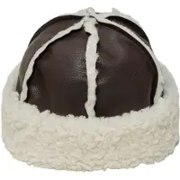 Object Bonnet 'JUNE' beige / marron