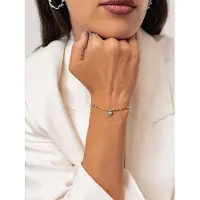 Hey Happiness Bracelet 'Summer Bead Heart' argent