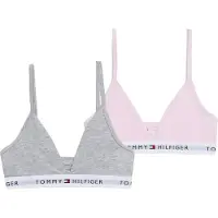 Tommy Hilfiger Underwear Soutiens-gorge gris chiné / rose / noir / blanc