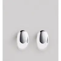 REYTEL Boucles d'oreilles 'ROSÉE' argent
