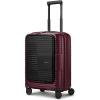 Redolz Essentials 17 2.0 : Valise cabine à 4 roulettes, 55 cm, avec compartiment pour ordinateur portable et soufflet extensible