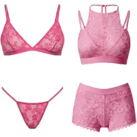 C&City Ensemble de linge rose