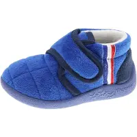Beppi Pantoufle 'Indoor Shoe' bleu