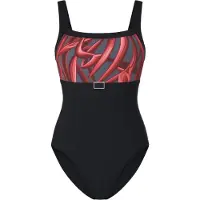 C&City Maillot de bain gris / lie de vin / pourpre / noir
