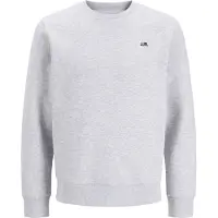 JJ REBEL Sweat-shirt 'JREBREBEL' gris chiné