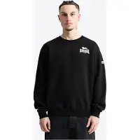 Lonsdale Sweat-shirt 'Haighton' noir / blanc