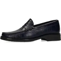 Manfield Mocassin bleu marine