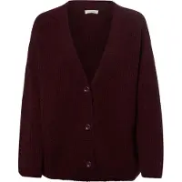 American vintage Cardigan ' East ' bordeaux