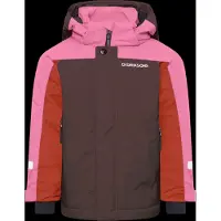 Didriksons Neptun 5, veste de ski, junior, shadow brown