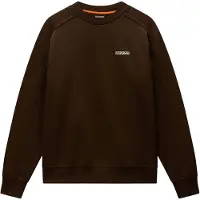 Napapijri Sweat-shirt 'TEZA' écru / chocolat