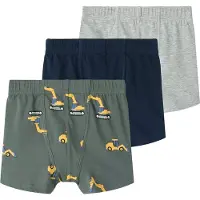 Name It Mini Sous-vêtements bleu foncé / jaune / gris clair / olive
