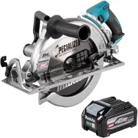 Makita Scie circulaire sans fil RS 002 GU1 40 V max. 260 mm Brushless + 1 batterie 4,0 Ah - sans chargeur