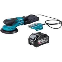 Makita BO 004 CGZ : Ponceuse orbitale sans fil, 40 V max., diamètre de 150 mm, course de 3,0 mm. Ponceuse sans balais, modèle solo (sans batterie, sans chargeur)