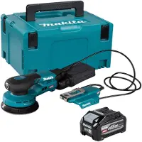 Makita BO 003 CGZ : Ponceuse orbitale sans fil, 40 V max., diamètre 125 mm, course de 3,0 mm. Ponceuse sans balais, modèle solo (sans batterie, sans chargeur)