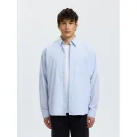 Selected Chemise bleu / blanc