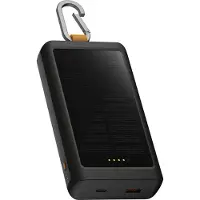 Xtorm Go2 Batterie Externe 10 000 mAh 20 W Solar & Light Noir