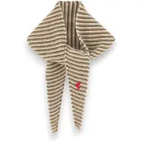 Bellerose pour femme. BW262016 K1791S Foulard Dusol à rayures beige (OSFA), Casuel, Laine