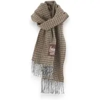 Bellerose unisex. BU262812 F2645F Écharpe Mutch carreaux beige (OSFA), Casuel, Laine