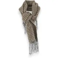 Bellerose pour femme. BW262835 F2645F Écharpe Milan carreaux beige (OSFA), Casuel, Laine