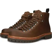 Blackstone Bottines à lacets brun foncé