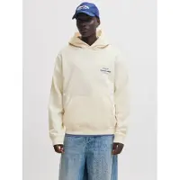 Jack & Jones Norrebro Typo Back Hoodie Beige 2XL Homme